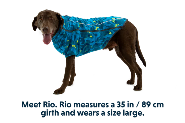 Ruffwear climate changer fleece 2025 dog jacket