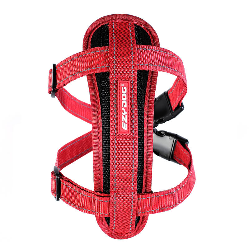 EzyDog Chest Plate Dog Harness with Swivelling Car Restraint