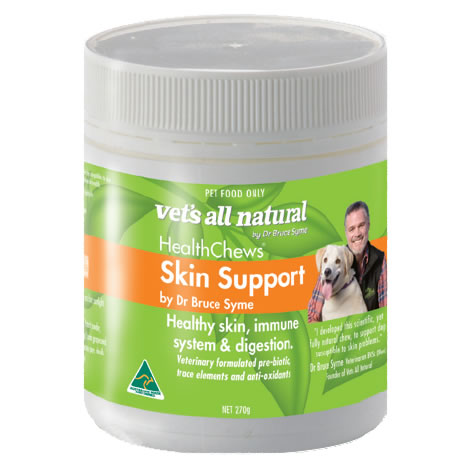 Vets All Natural Skin Support HealthChews
